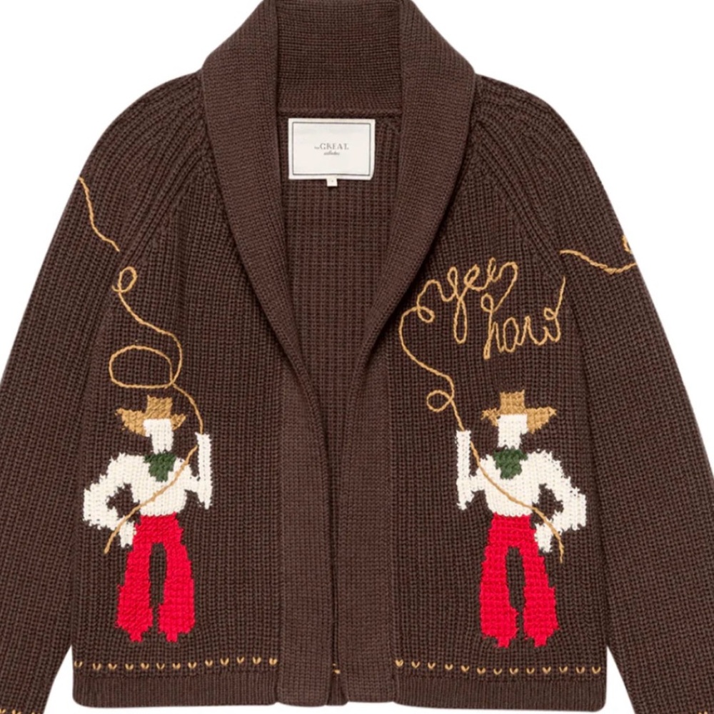 THE GREAT Lasso Lodge Cardigan